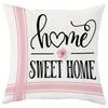 Enchanting Sakura - Themed Pillow Cover: Welcome Spring & Embrace Sweet Home Sofa Bed Cushion Cover Home Room Decoration