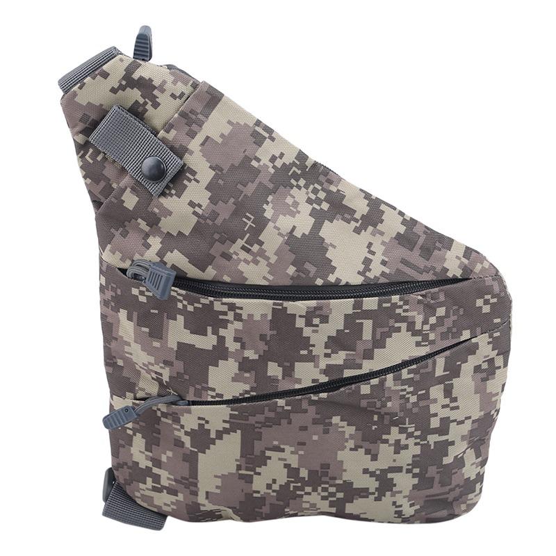 Men's Multi-Functional Tactical Storage Shoulder Bag Large Capacity Anti-Theft Chest Bag Messenger Waist Bag