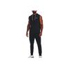 Under Armour Rival Terry Pants With Drawstring And Elastic Cuffs Men Bottoms Black 1376772-001