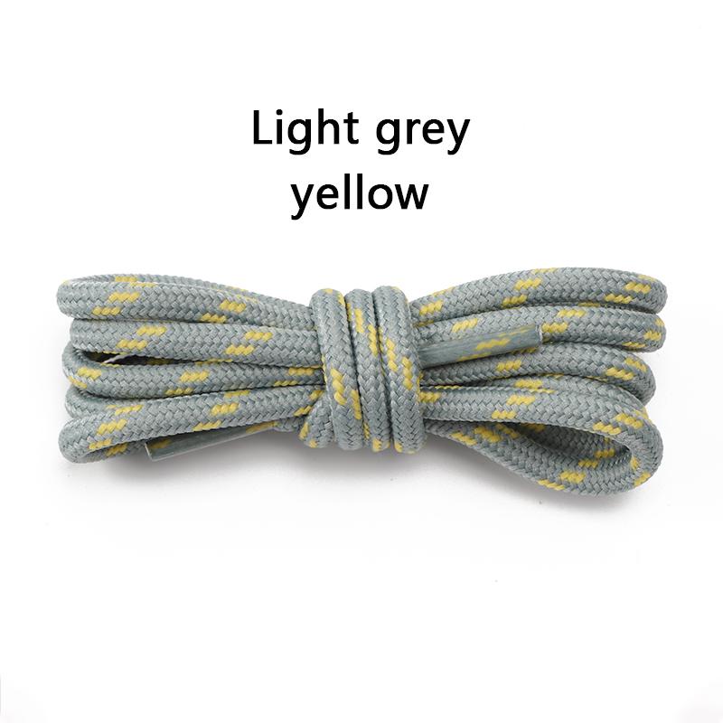 1Pair Round Shoelaces Outdoor Hiking Sports Shoe Laces Kids Sneakers Shoelaces Length 100/120/140/160CM Lacets Baskets 19 Colors