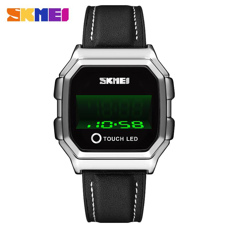 Fashion touch screen led watch watch sports men's watch creative three-dimensional display watch