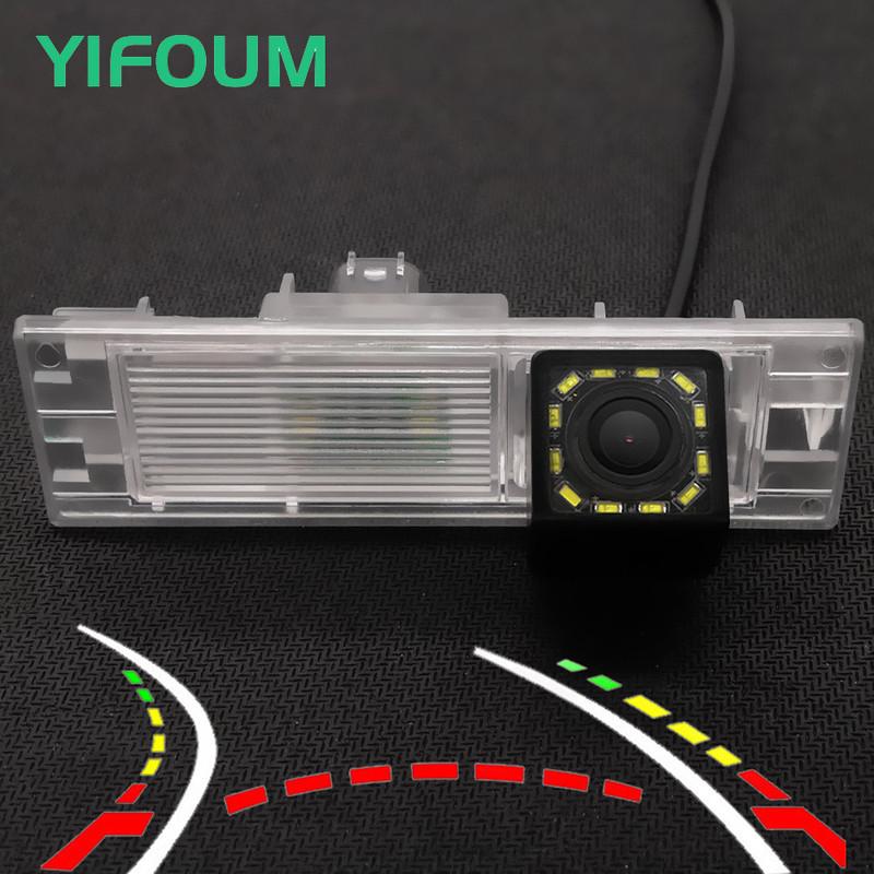 AHD Fisheye 12LED Dynamic Trajectory Car Rear View Wireless Camera For BMW 1 6 Series F6 F12 F13 F20 F21 E63 E64 E81 E87 E85 E86