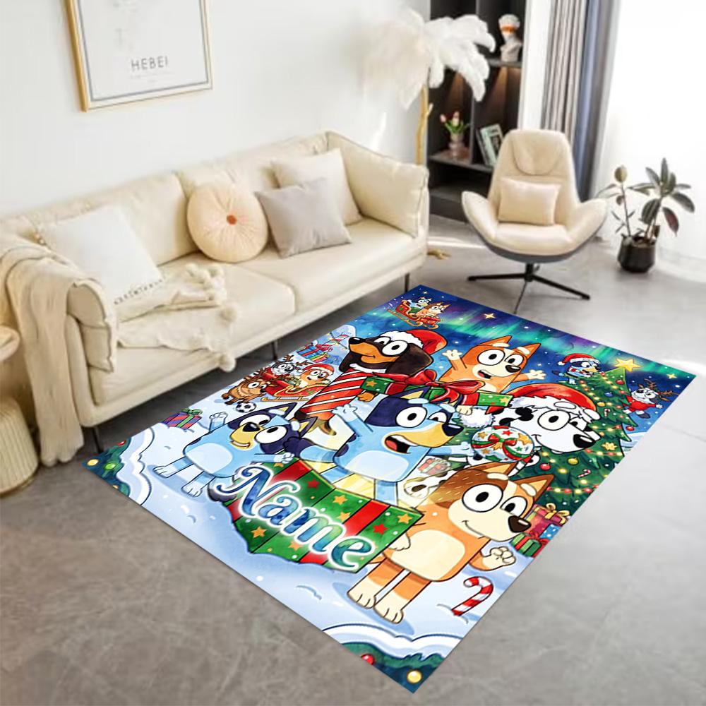 Halloween Soccer Fun Customize Your Name Floor Rug Office Rug Design for Outdoor Dormitory Hallway Decorate room Anti-slip Rug Office home decor