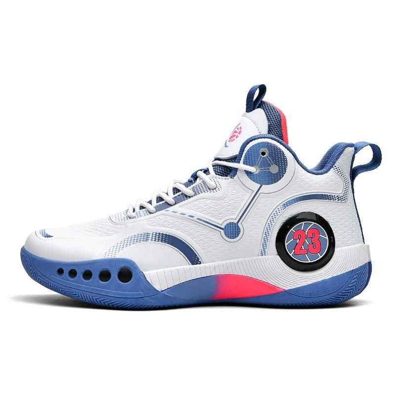 Basketball sports breathable wear-resistant shock-absorbing women's sports shoes men's basketball shoes couple casual shoes