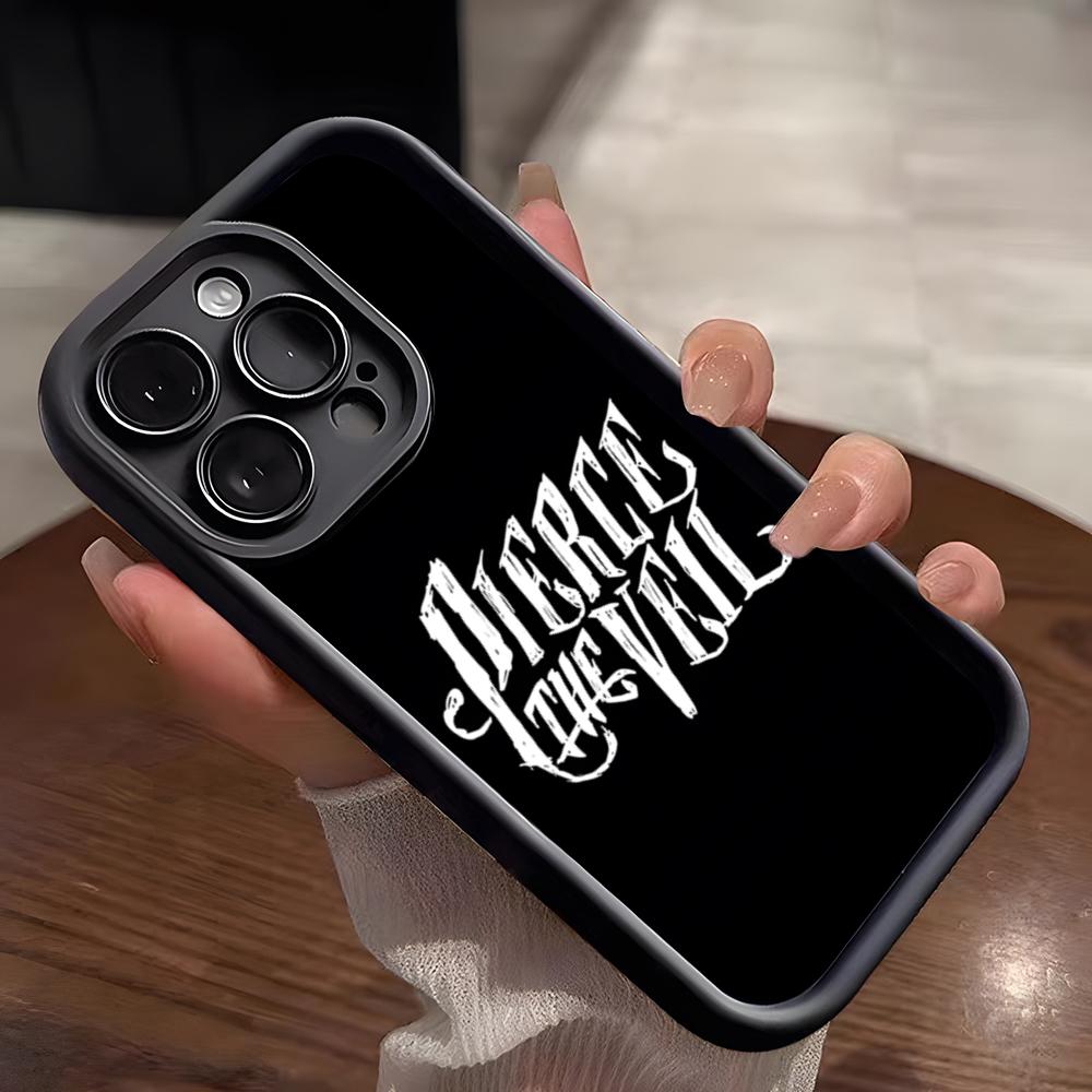 

Rock Band PIERCE VEil Phone Case For IPhone 17 Pro Max 15 Pro 16 14 Plus 12 13 Mini 11 Pro Shockproof Soft Cover iPhone 13 Pro Max