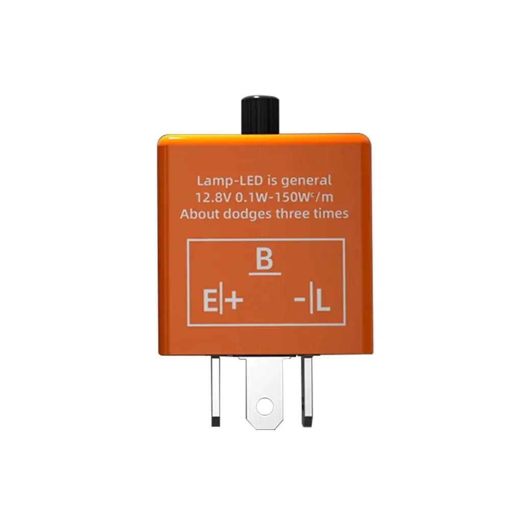 Electronic LED Adjustable Flasher Relay For Turn Signal Light Blinker CF14 JL-02 to CF 14K motorcycle LED Flasher Relay