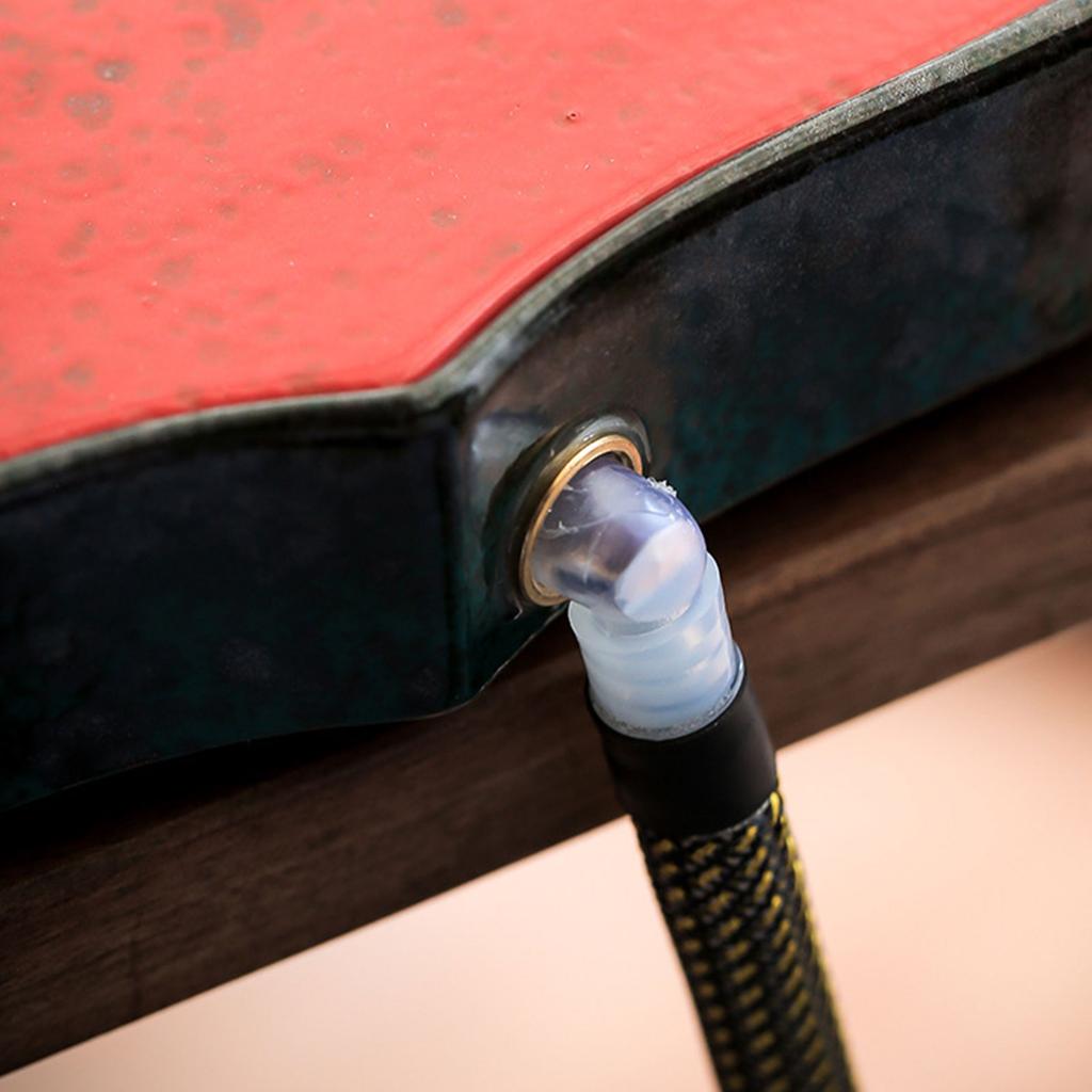 Premium Material Tea Tray Drain Pipe Durable Plastic Tea Tray Drain Pipe and Absorbent Ball for Quick Water Removal