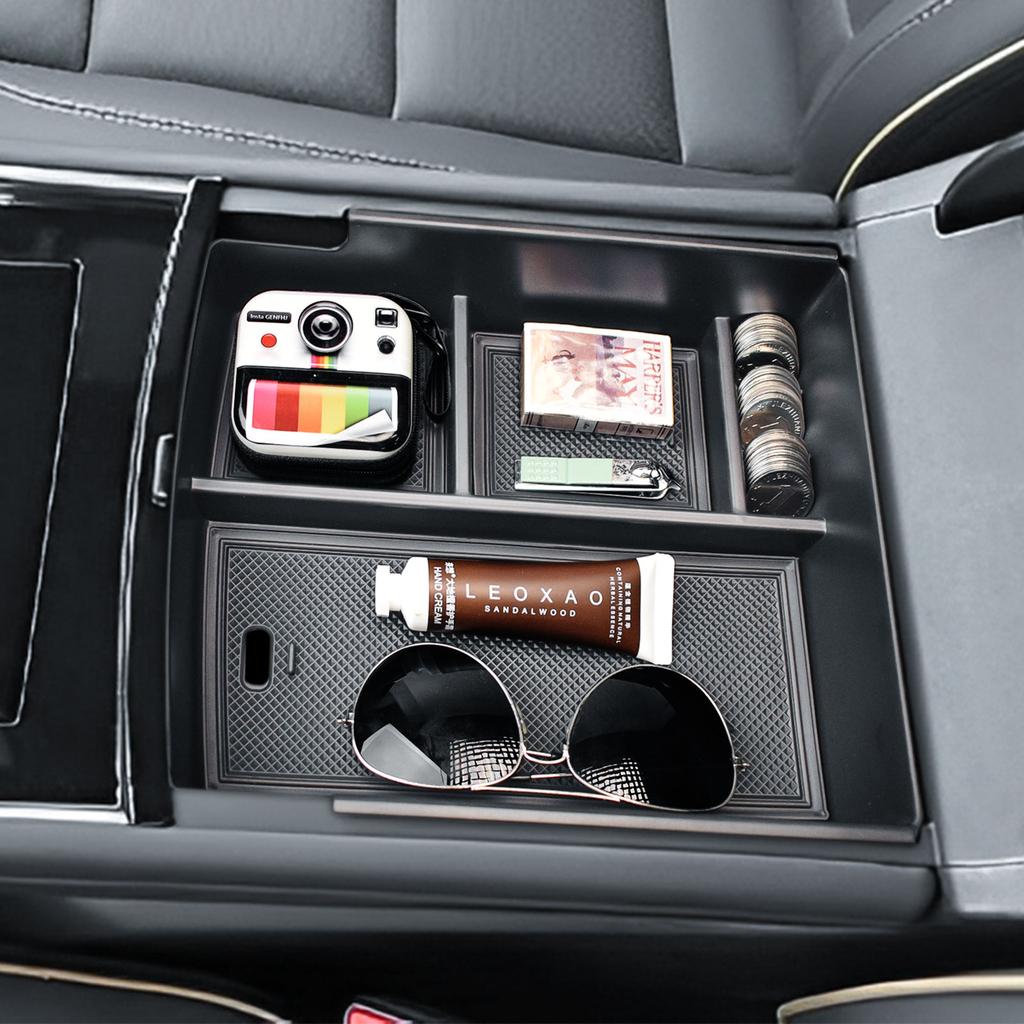 Center Console Armrest Storage Box Tray For 2025 2025 Chevrolet Traverse Center Console Organizer Interior Storage Accessories