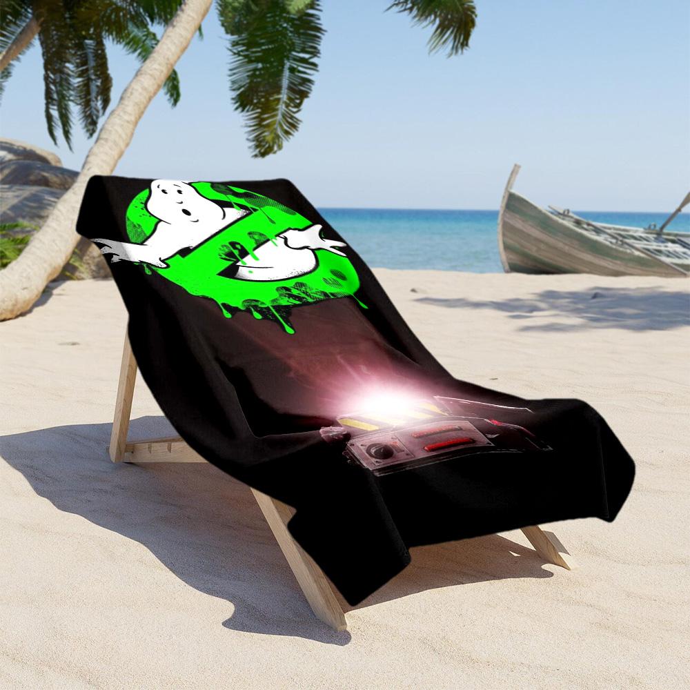 Ghostbusters Beach Towel Soft Durable Quick-Dry Comfortable Lightweight