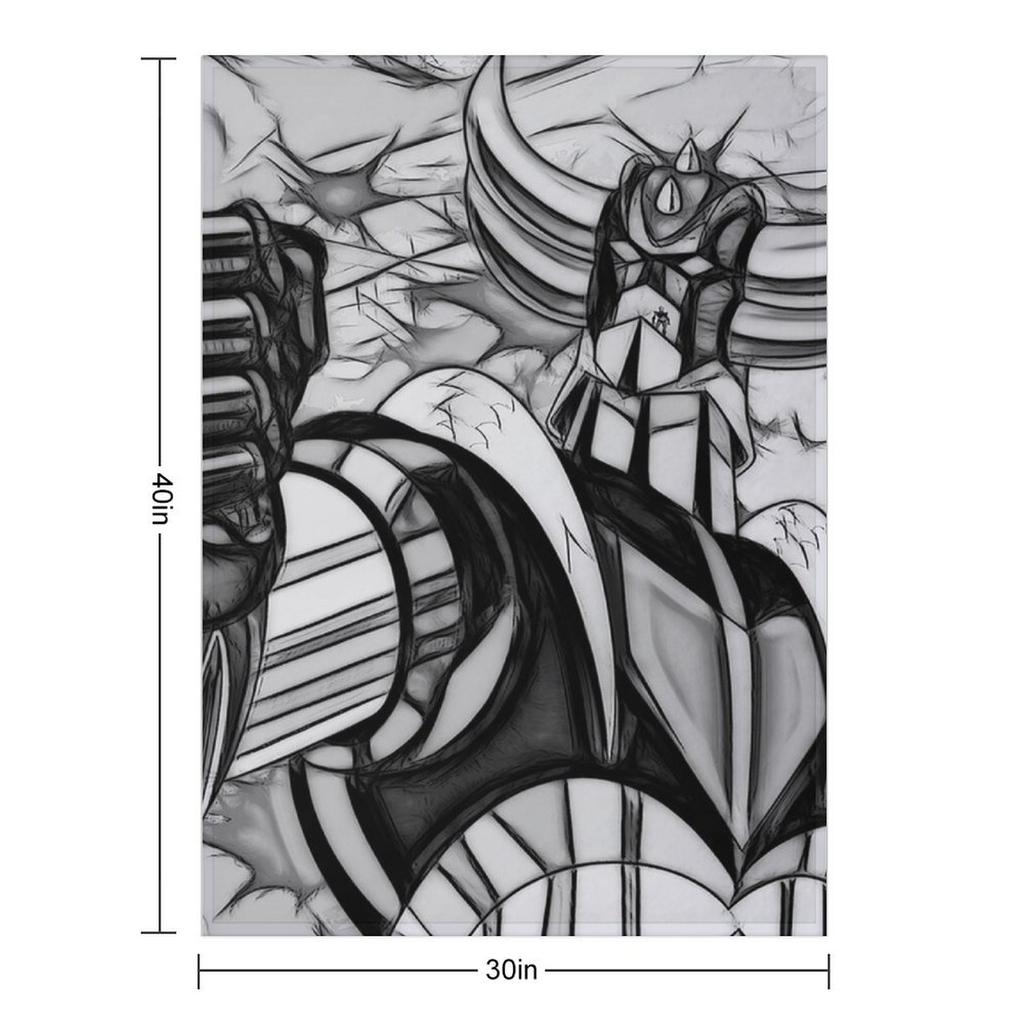 Grendizer Throw Blanket For Sofa Thin Furry Thins Decorative Beds Blankets