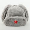 Men's and Women's Imitation Rabbit Hair Outdoor Hat, Ear Protection, Russian Full Hair Thermal Hat, Cold-proof Northeast Hat