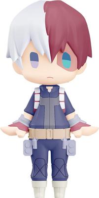 GOOD SMILE My Hero Academia Todoroki Shoto Plastic Painted Movable Figure HELLO! Non-Scale