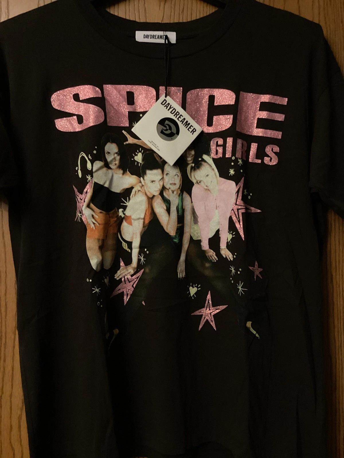 Spice Girls - Group Image - Grayish Black - NWT - S- Daydreamer S