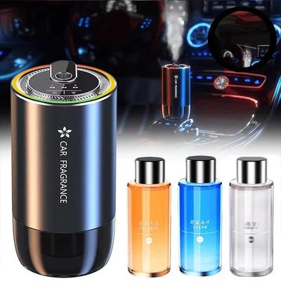 Aromatherapy Car Start Air Freshener USB Rechargeable Aromatherapy Diffuser with LED Light Scent Dispenser Aroma Diffuser Smart and Long-lasting