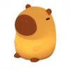 Smart Capybara Night Light: Seven-Color Patting Lamp and Birthday Gift Ornament for Bedroom