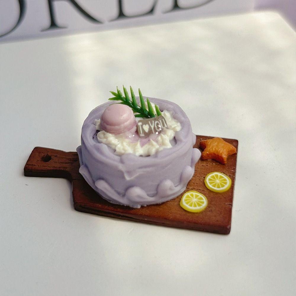 Simulation Fruit Cake Model Toys Cream Simulation Kitchen Toy  Model Crafts