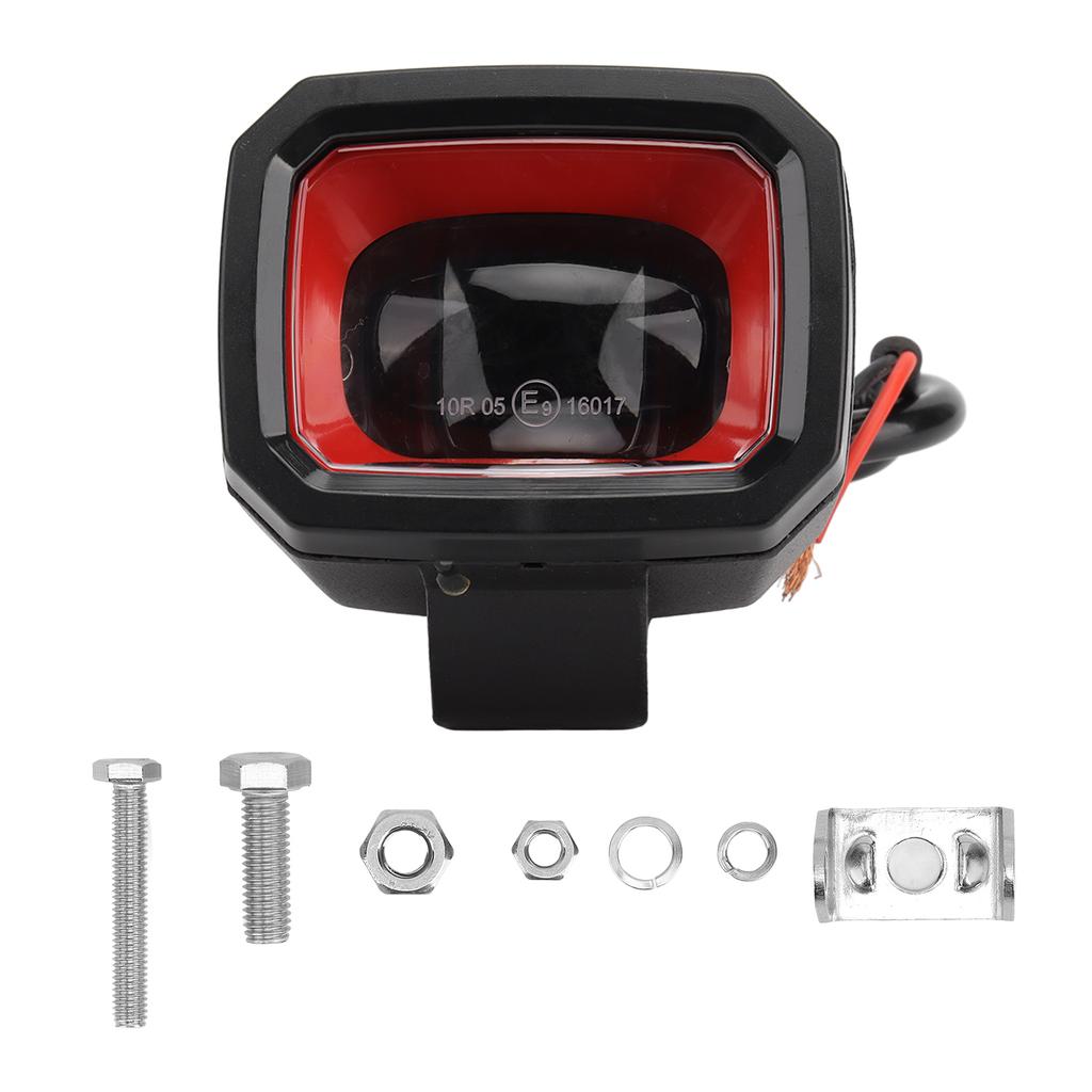 Forklift Safety Light LED Warning Lamp 6000K High Brightness Aluminium Alloy DC 12V Red