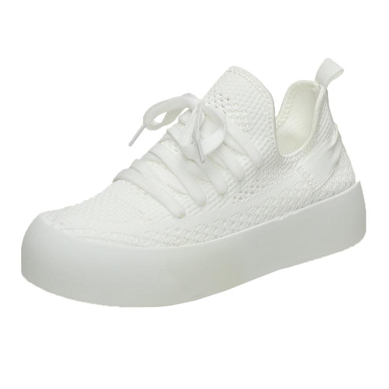 Fashion Breathable Running Shoes for Women 2024 Autumn New Soft Sole Knitting Green Sneakers Woman Lightweight Non Slip Casual Shoes