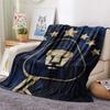 Pumas UNAM Print Flannel Blanket, High quality Comfortable for All Seasons, Home Decor, Warmth and Comfort, Perfect for Christmas Gifts