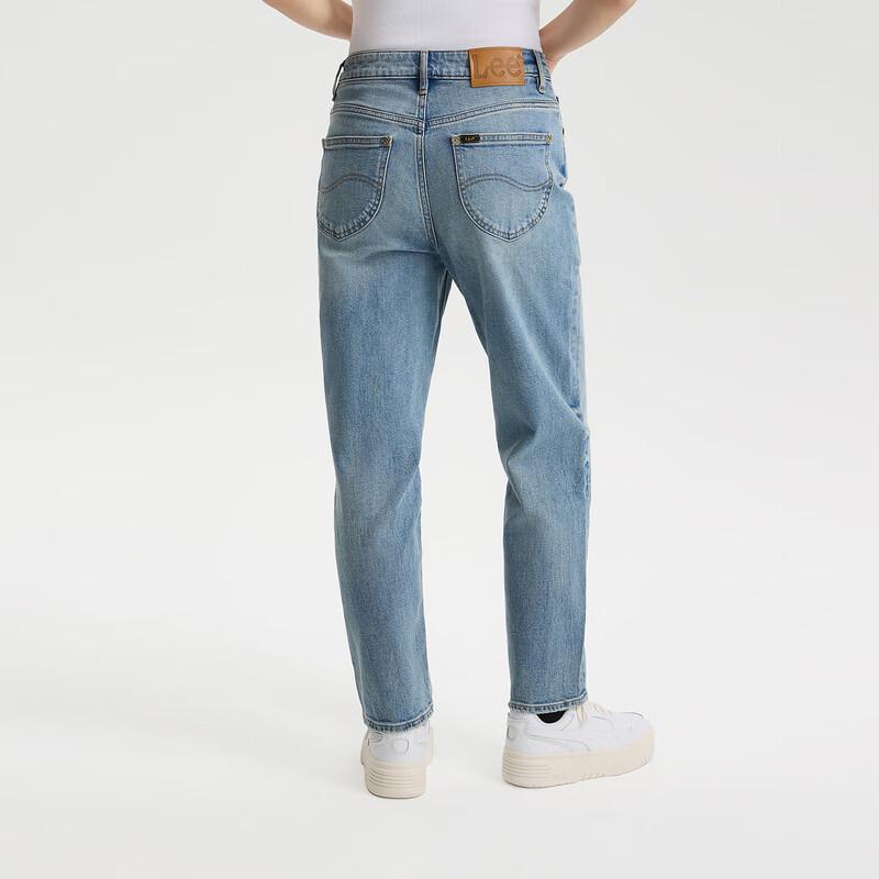 Lee Women's 411 Light Blue Straight Leg Jeans