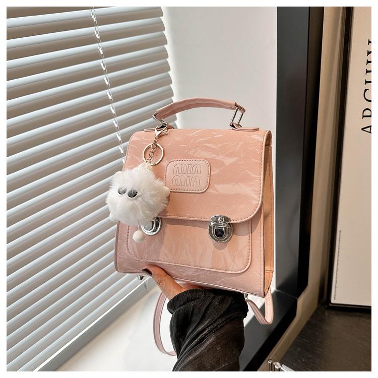 Damen 2024 Retro Hongkong Rucksack: Vielseitige Handtasche & Umhängetasche für Reise & Pendeln