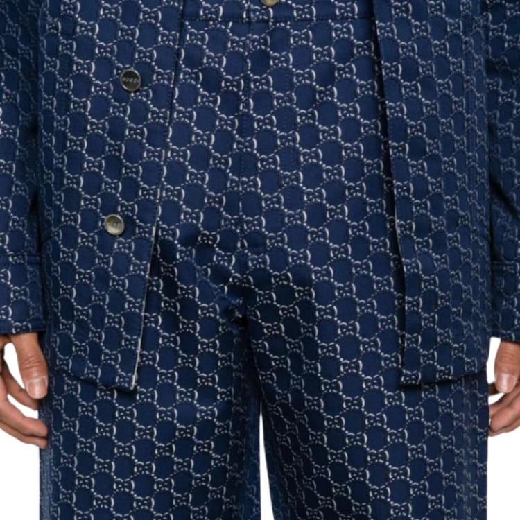 GUCCI Gg Shadow Jacquard Pants 814727-ZAR26-4069