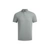 Ss24 Solid Color Logo Embroidered Pullover Short Sleeve Polo Shirt Men Polo Shirts Gray 3D1FF2-1JTKZ-06G1