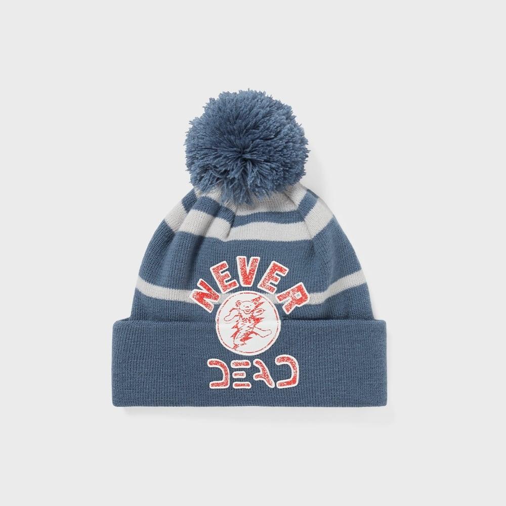 Это Никогда Не Так Хорошо Молния Медведь Пом Шапка Пыльно-Синий F