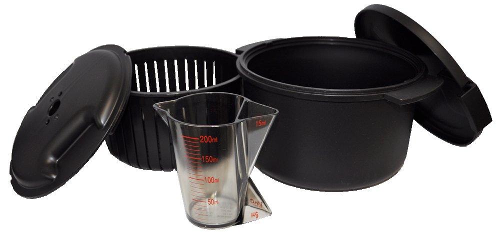 Skater Cookzen Black Microwave Multi-purpose Cooker MWC1