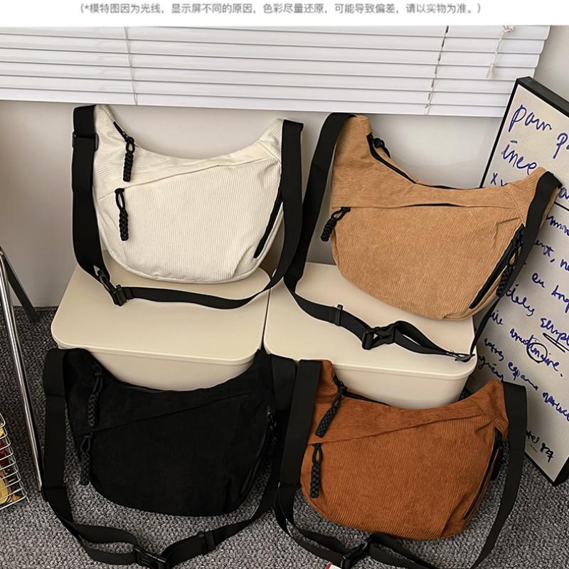 Nylon-Schultertasche mit Reißverschluss und großer Kapazität, beliebt, lässig, weich, einfach, Umhängetasche