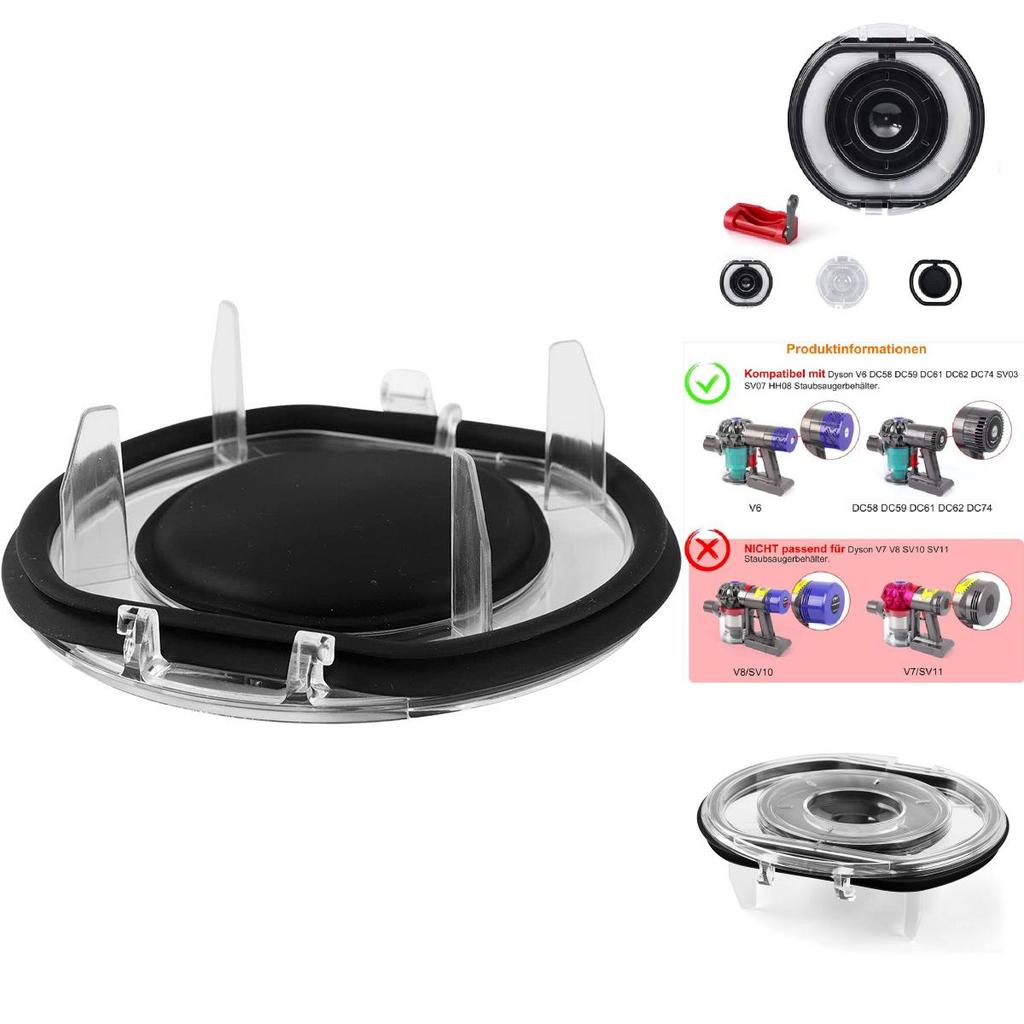 For Dyson V6 V7 V8 V10 V11 Dust Container Bottom Seal Replacement For Enhanced Vacuum Performance