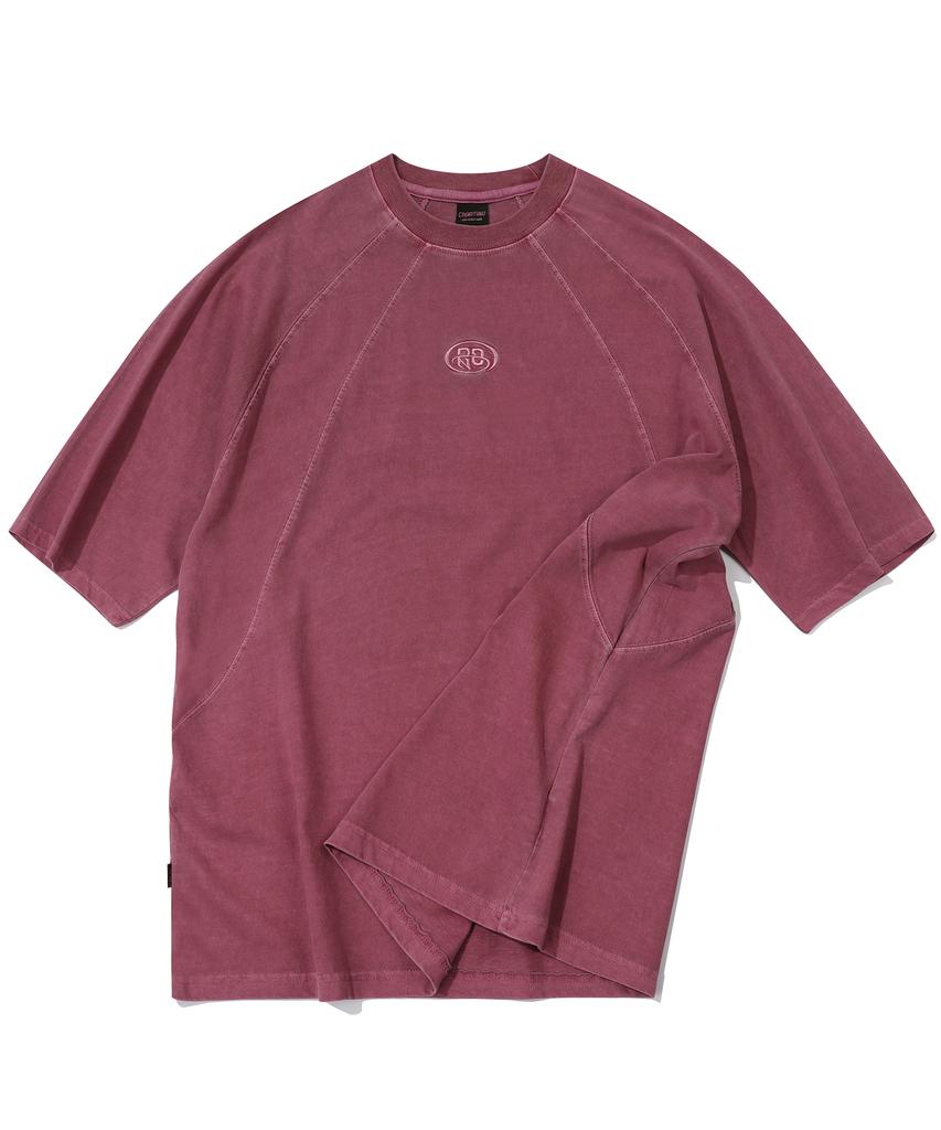 CPGN STUDIO Cp Pigment Cutout Short Sleeve T-Shirt Dusty Pink