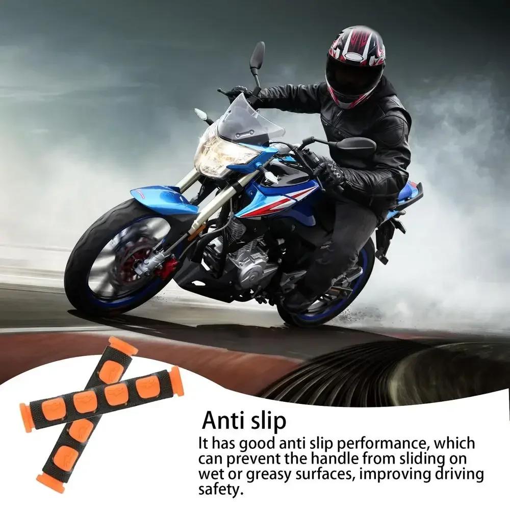 Anti-Slip Brake Lever Grips Protector Motorcycle Rubber Soft Handle Universal Bike Handlebar Cover Motorcycle ATV Accessories