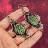 Copper Ruby Zoisite Earring Copper Wire Wrapped Earrings Handmade Earring Ruby Zoisite Jewelry Gemstone Earring Gifts For Her Copper Jewelry