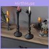 Decorative Gothic Style Candle Holder Made Of Resin For Charming Halloween Home Accents