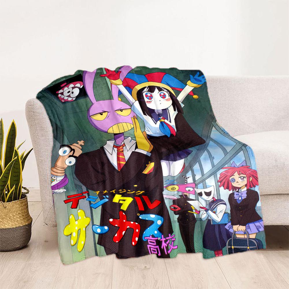 Digital Circus4 Blankets are suitable for living rooms,making them an ideal choice for outdoor travel and gifts.