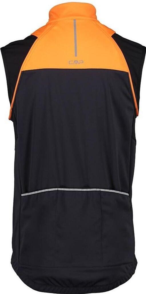 Куртка CMP мужская из легкого софтшелла с отстегивающимися рукавами (31A2377) антрацит