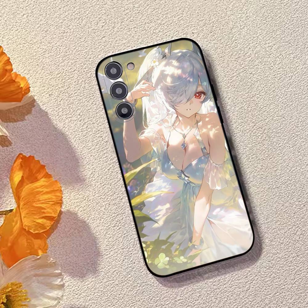 Goddess of Victory Nikke C-Cinderella Phone Case For Samsung Galaxy A73,A72,A71,A70,A53,A52,A51,Others Soft Black Cover