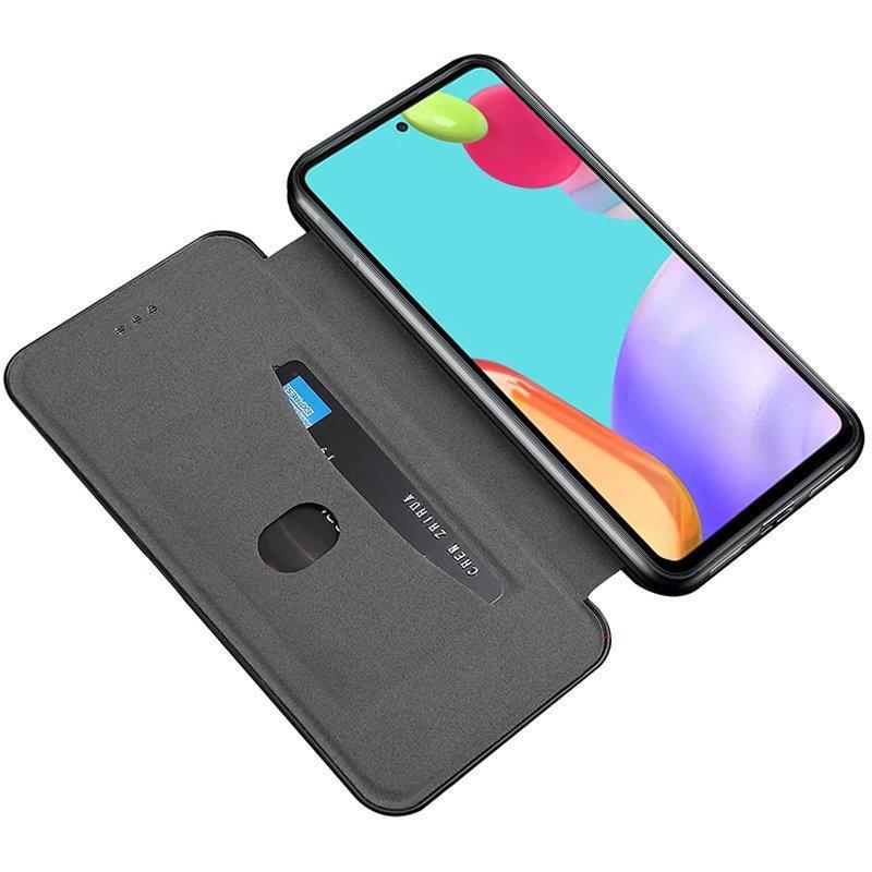 Wallet case for Samsung Galaxy A72 5G, Elegance, Black