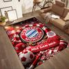 Fc Bayern München Victory Square Rugs Are a Great Choice for Living Rooms, Bedrooms, Home Décor, and As Gifts.