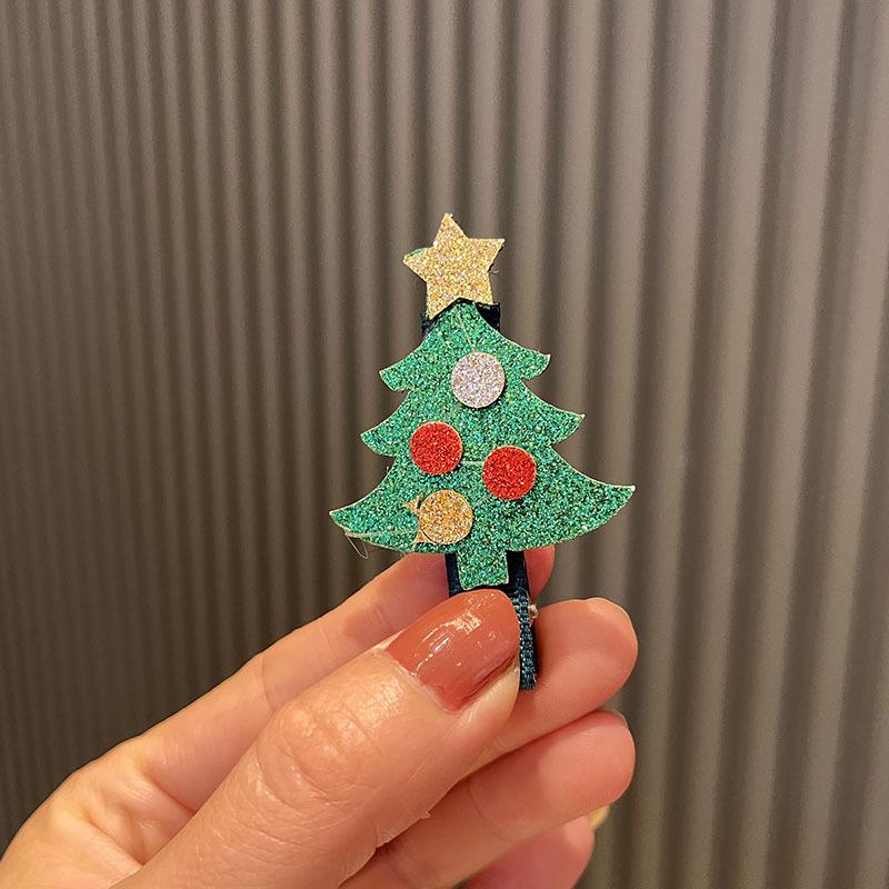 

Women s Christmas Holly Duckbill Hair Clip - Red Holiday Hair Accessory