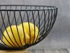 Fruit And Vegetable Basket, Plate, Bowl, Black For Decoration