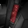 1pc Crystal Rhinestone Car Seat Belt Cover Auto Should Padding Protector Diamond Car Interior Accessories For Women Girls