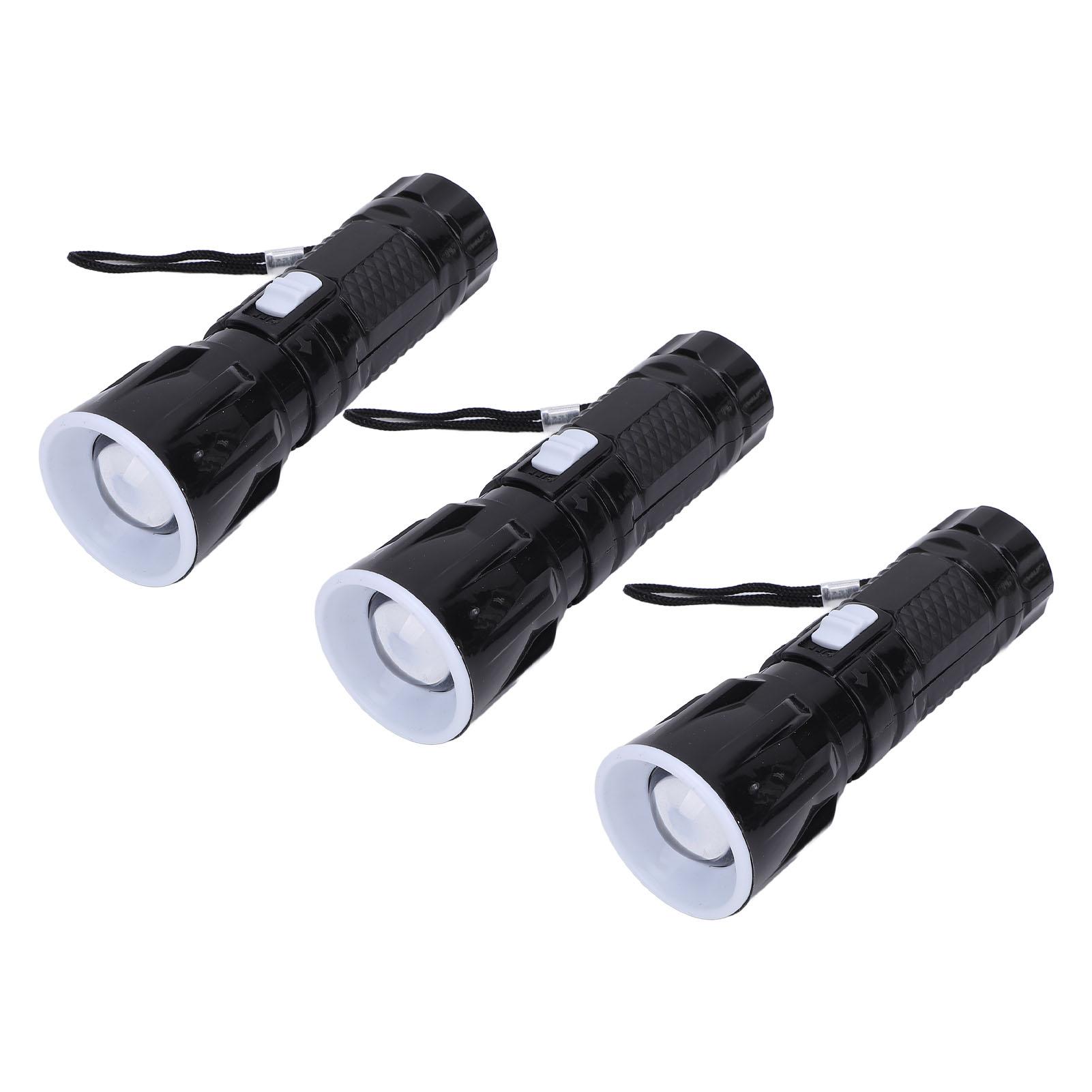 

3 шт. Миниатюрный фонарик Вспышка Фонарик Портативный Высокая яркость Маленький фонарик для кемпинга