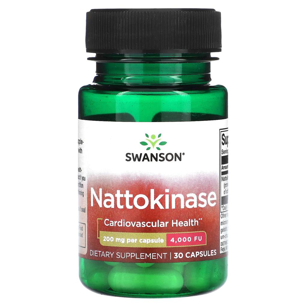Nattokinase, 200Mg, 30 Capsules