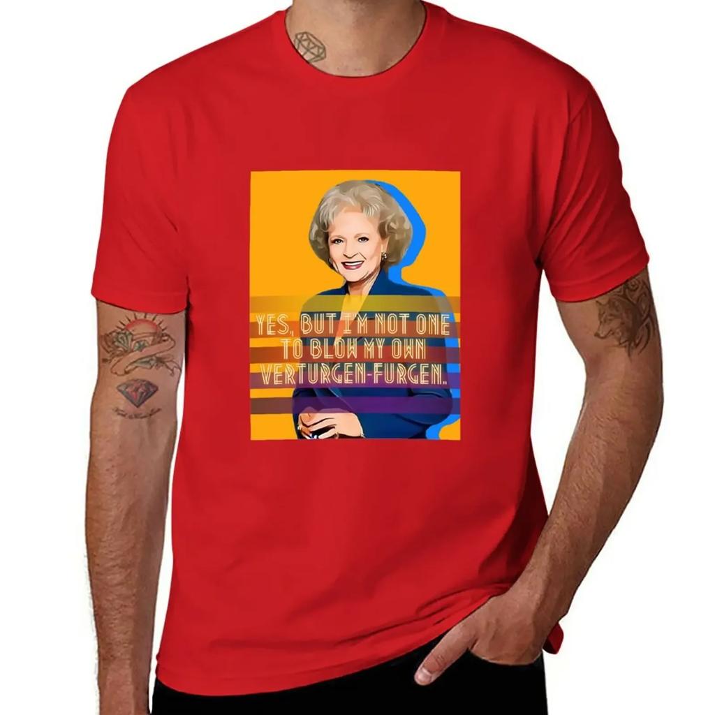 Rose Nylund T-Shirt animal prinfor boys blanks funnys t shirt for men