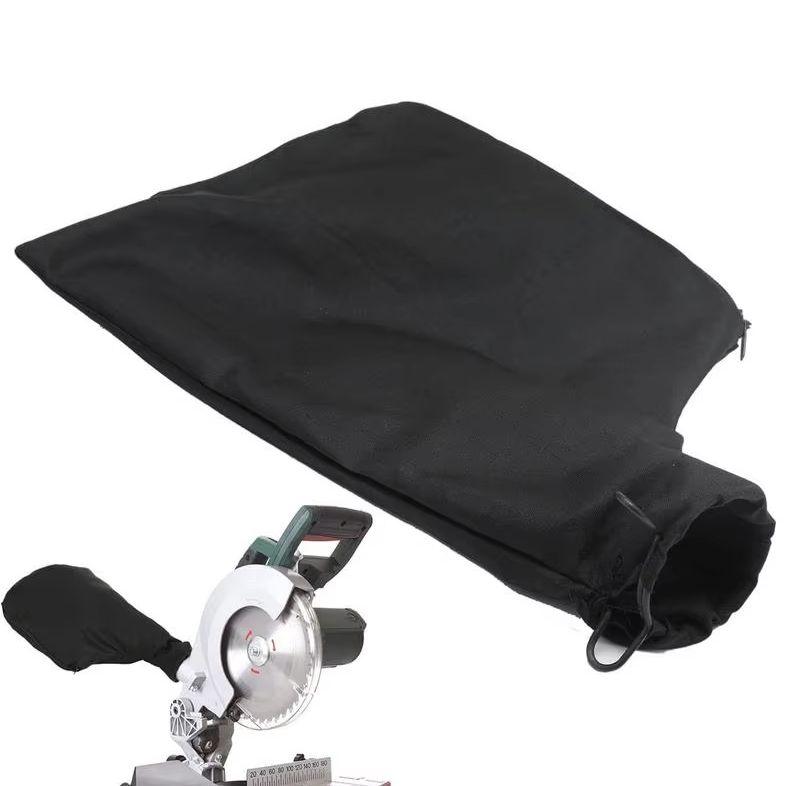 Miter Saw Dust Collection Portable Dust Collector Bag Portable Lightweight Black Small Outlet Accessories for Family Home