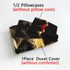 3pcs Black Beding Set Beautiful Red Lips Printed Cozy Soft Duvet Cover Set King Quen Twin Single Sized Dimensions Birthday Gift Bedrom Decor