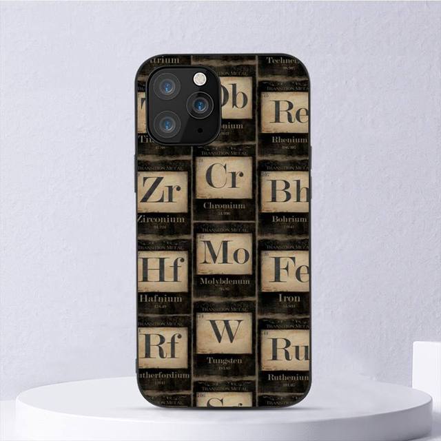 

Чехол для телефона с периодической таблицей химического колледжа для Iphone 11 12 Mini 13 14 Pro Xs Max X 8 7 6s Plus 5 Se Xr Shell iPhone13