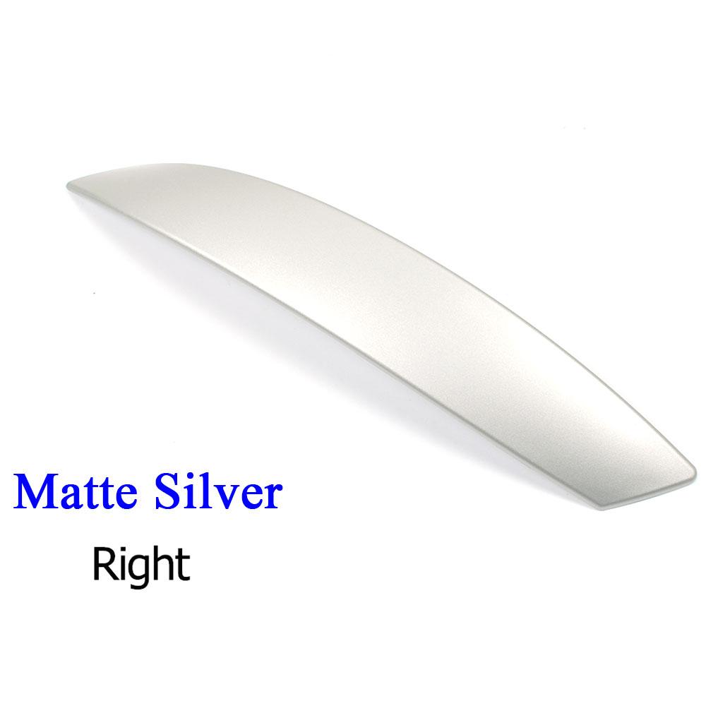 Silber Carbon Fiber Innen Links Rechts Tür Pull Griff Abdeckung Ersatz Für BMW Z4 E85 E86 2002 2003 2004 2005 2006 2007